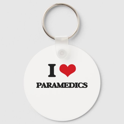 I Love Paramedics Sleutelhanger (Voorkant)
