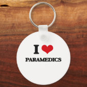 I Love Paramedics Sleutelhanger (Voorkant)