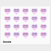 I Love Paridae EU Hart Sticker (Vel)