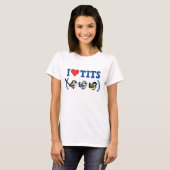 I Love Paridae EU T-shirt (Voorkant volledig)