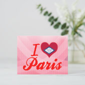 I Love Paris, Arkansas Briefkaart (Staand voorkant)