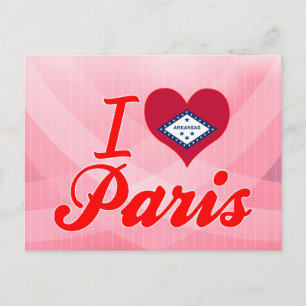 I Love Paris, Arkansas Briefkaart