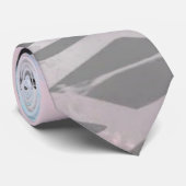 I Love Paris - Eiffel Tower and Bouquet Flowers Stropdas (Opgerold)