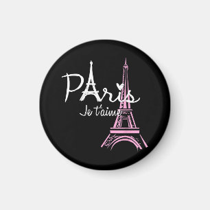 I Love Paris Eiffel Tower France Magneet