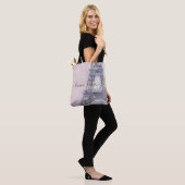 I Love Paris Eiffel Tower Tote Bag (Op model)