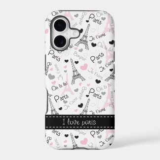 I Love Paris iPhone 5 Phone Case