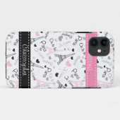 I Love Paris iPhone 5 Phone Case (Achterkant (horizontaal))