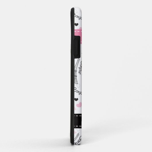 I Love Paris iPhone 5 Phone Case (Achterkant/rechts)