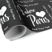 I Love Paris - J'adore Paris  style Cadeaupapier (Rol Hoek)