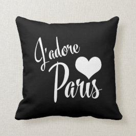 I Love Paris - J'adore Paris  Style Kussen