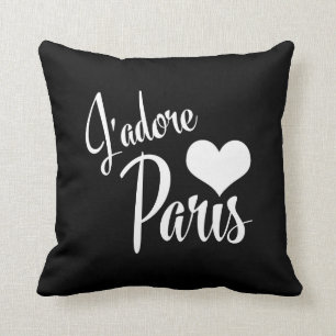 I Love Paris - J'adore Paris  Style Kussen