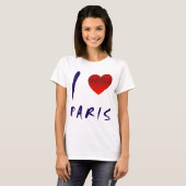 I Love Paris Shirt (Voorkant volledig)