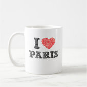 I Love Paris Sketch Koffiemok (Links)