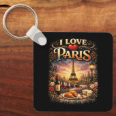 I Love Paris Sleutelhanger (Voorkant)