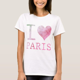 I Love Paris T shirt
