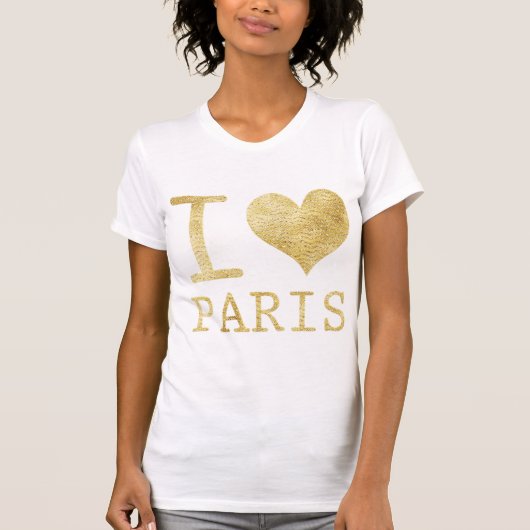 I Love Paris T-Shirt (Voorkant)