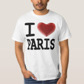 I Love PARIS T-shirt (Voorkant)