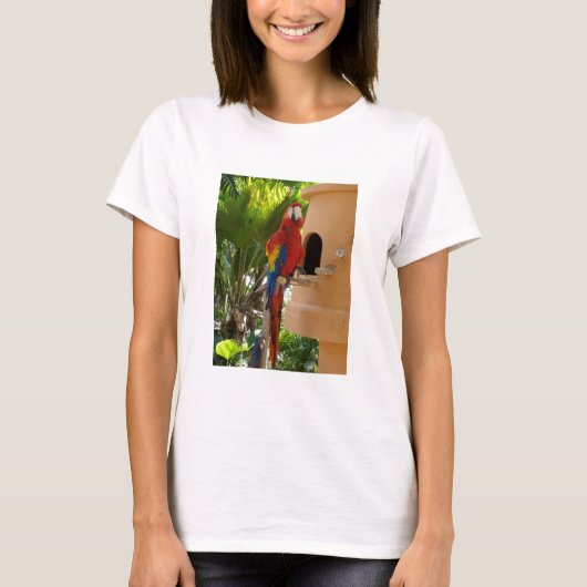 I Love Parrots T-shirt (Voorkant)