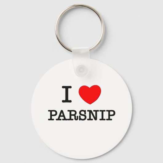 I Love Parsnip Sleutelhanger (Voorkant)