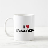 I Love Pasadena California Koffiemok (Links)