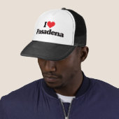 I Love Pasadena Trucker Pet (In situ)