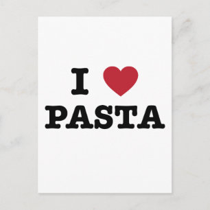 I Love Pasta Briefkaart