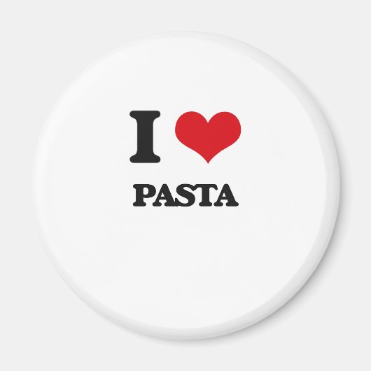 I Love Pasta Magneet (Voorkant)