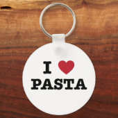 I Love Pasta Sleutelhanger (Voorkant)