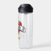 I Love Pasta Waterfles (Achterkant)