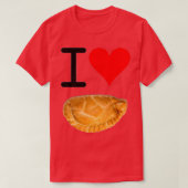 I Love Pasties T-shirt (Design voorkant)