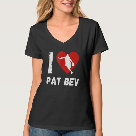 I Love Pat Bev 1 T-shirt (Voorkant)