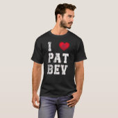 I Love Pat Bev T-shirt (Voorkant volledig)