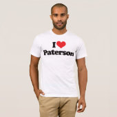 I Love Paterson T-shirt (Voorkant volledig)