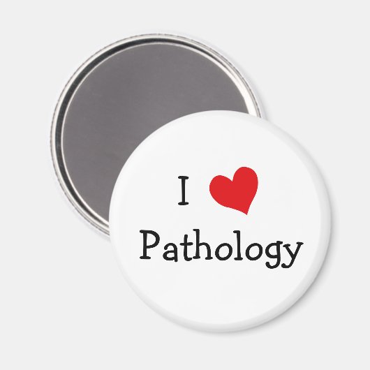I Love Pathology Magneet (Voorkant / Achterkant)