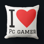 I love pc gamer kussen<br><div class="desc">I love pc gamer ,  for computer lovers</div>