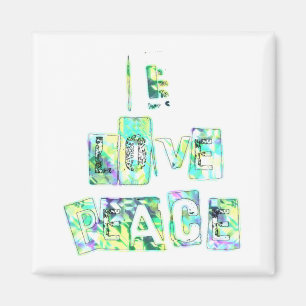 I Love Peace Magneet