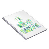 I Love Peace Notitieboek (Rechterzijde)