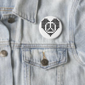 I Love Peace Ronde Button 5,7 Cm (In situ)