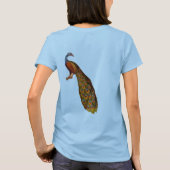 I Love Peacocks T-shirt (Achterkant)