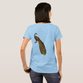 I Love Peacocks T-shirt (Achterkant volledig)