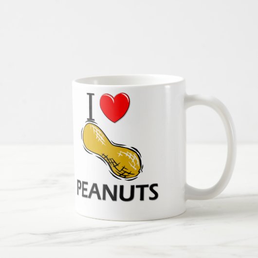 I Love Peanuts Koffiemok (Rechts)