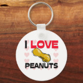 I Love Peanuts Sleutelhanger (Voorkant)