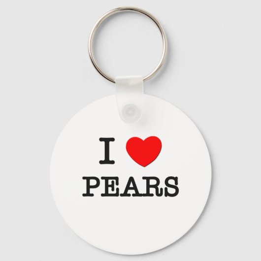 I Love Pears Sleutelhanger (Voorkant)