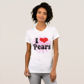 I Love Pears T-shirt (Voorkant volledig)