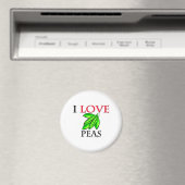 I Love Peas Magneet (Insitu (Vaatwasser))