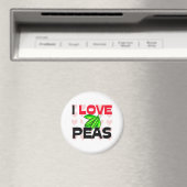 I Love Peas Magneet (Insitu (Vaatwasser))