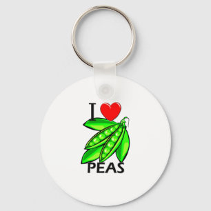 I Love Peas Sleutelhanger