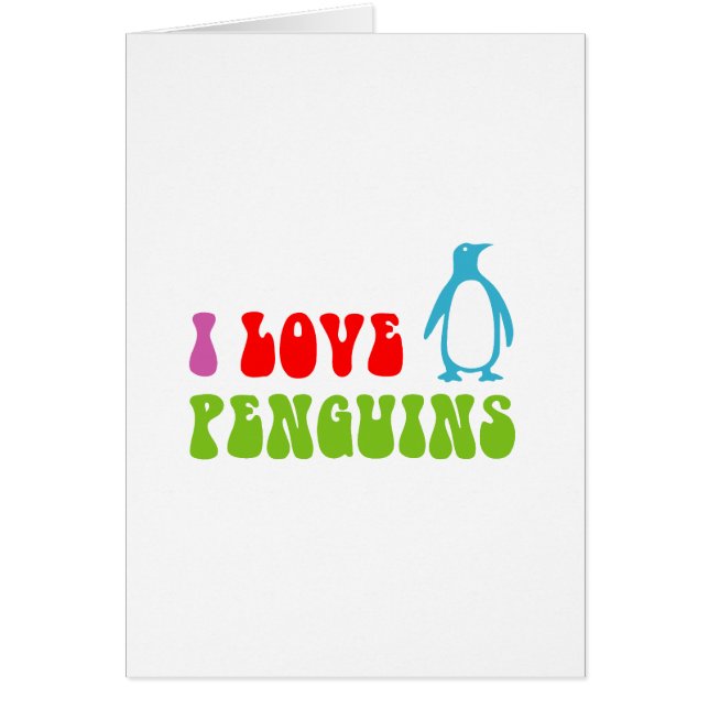 I Love Penguins (Voorkant)