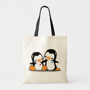 I Love Penguins Budget Tas