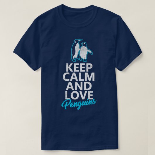 I Love Penguins T-shirt (Design voorkant)